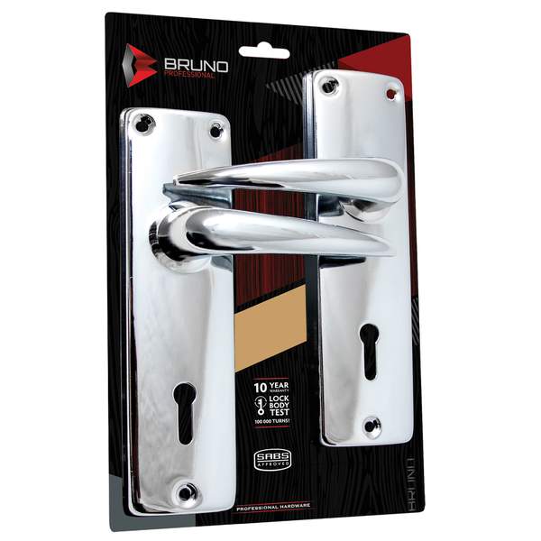 Bruno M/Locks C/P - 3 Lever Sabs - Blister