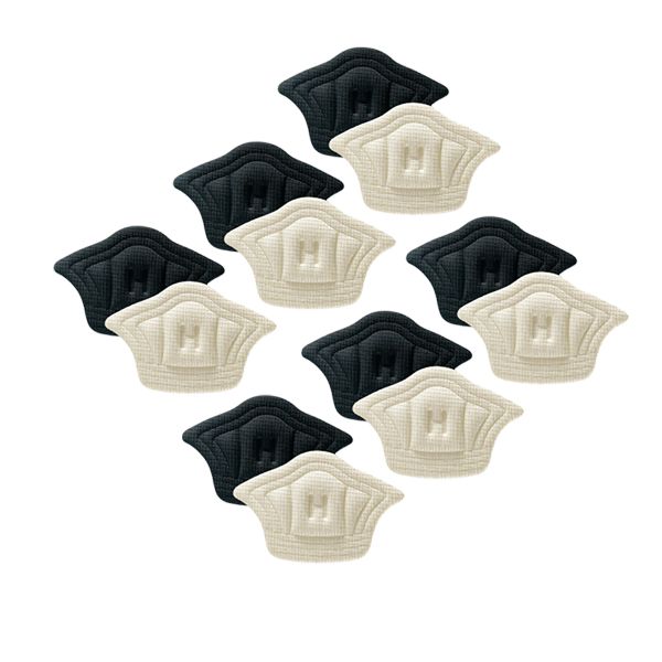 12 Piece Back of Heel Cushion Pads Foot Heel Protector Pain Relief for Women