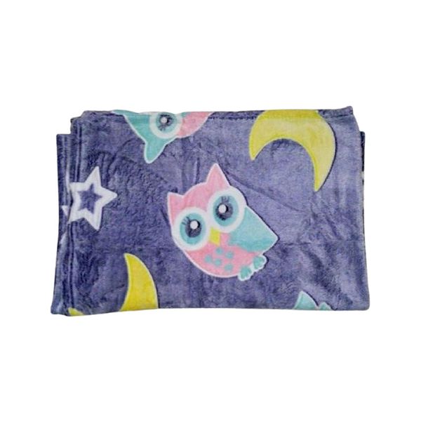 Glow in The Dark Microfiber All Season Blue Moon Blanket