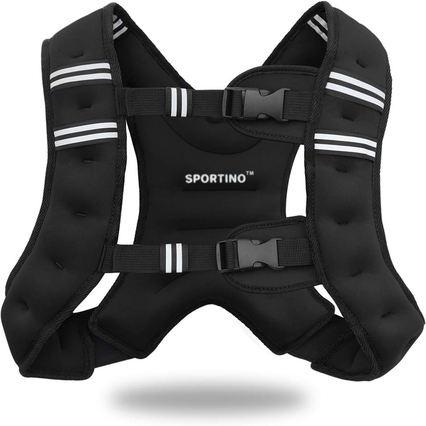SPORTINO Weighted Vest - Running, Strength Training &amp; Fitness
