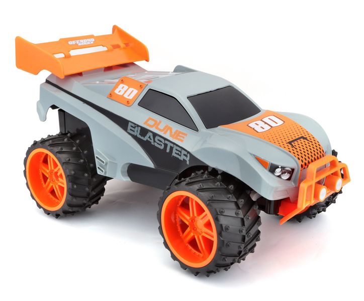 Maisto 1/16 R/C Dune Blaster - 2.4 GHz - Grey/Orange - 30cm Long