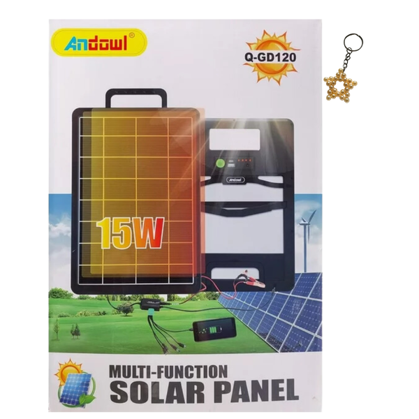 Andowl Multi-Function Solar Panel Q-GD120 15W