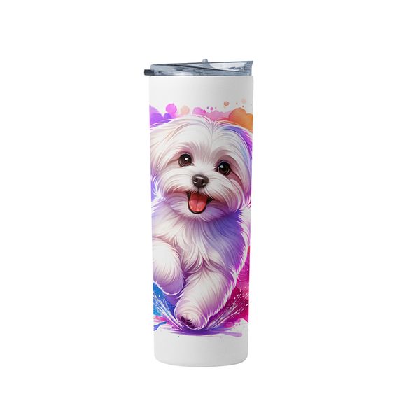 Maltese Magic Double Wall Stainless Steel Travel Tumbler 900ml