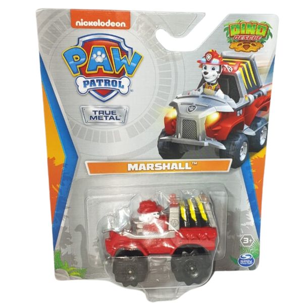 Paw Patrol - Die-Cast Vehicles - True Metal - Dino Rescue - Marshall