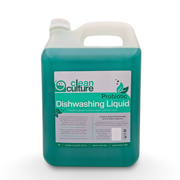 Clean Culture Probiotic Dishwashing Liquid 5Lt
