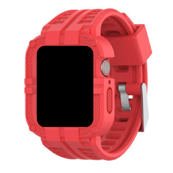 Silicone Case and Strap for Apple watch 42/44/45MM