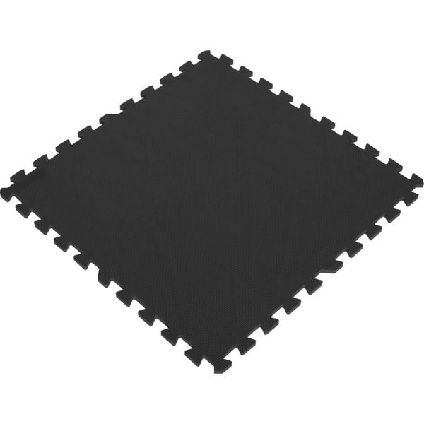 GORILLA SPORTS SA - Floor Protection Mat Set - 8 Mats - Black