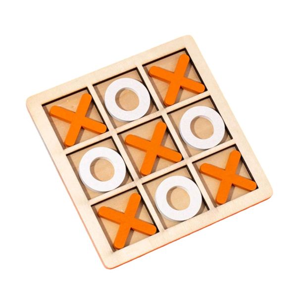 Tic Tac Toe Wooden Board Game