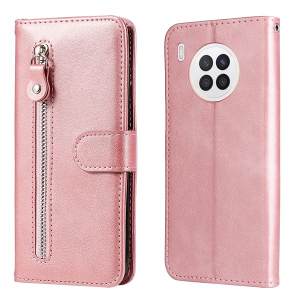 Flip Leather Phone Case &amp; Wallet Compatible w/Huawei Nova 8i/Honor 50 Lite