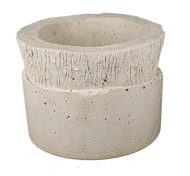 Perfectly Potty - Artisan Cement Pot - Medium Black - M001