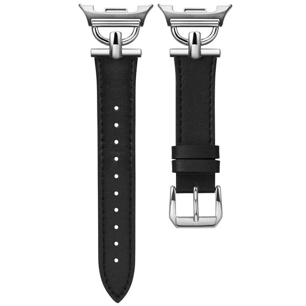 Leather Strap Compatible with Samsung Galaxy Watch 8/8 Classic 40/44/46mm