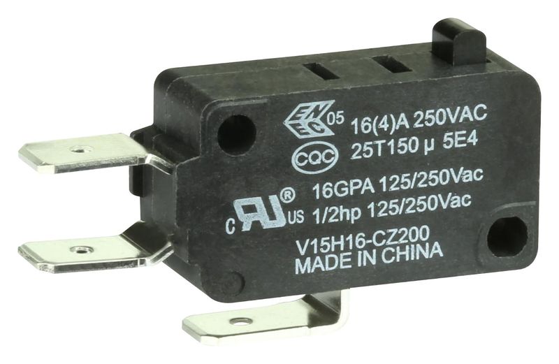Honeywell (V19T16-EC100) Microswitch, Standard, Pin Plunger