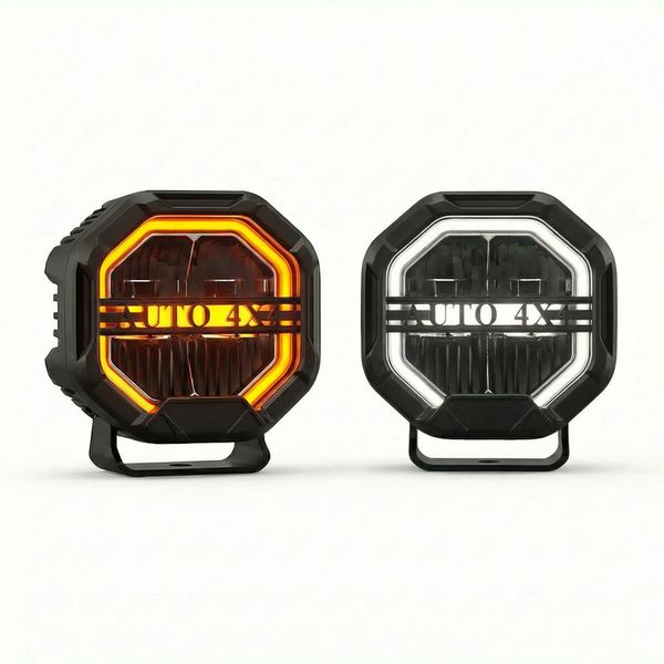 Deadtree Apex 4" Fog Lights Pair with DRL (ALO-W-4-R12T3)