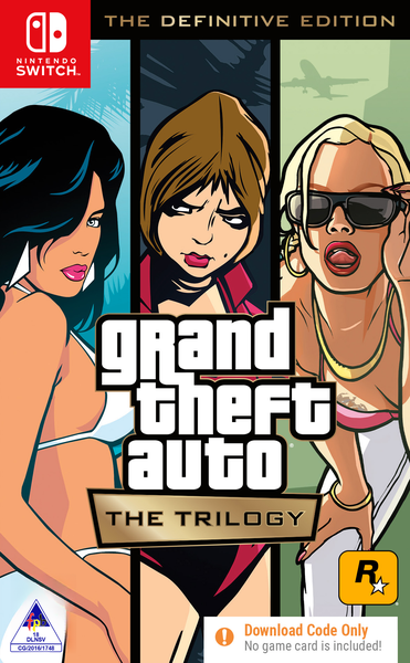 Grand Theft Auto The Trilogy Nintendo Switch - Code in the box