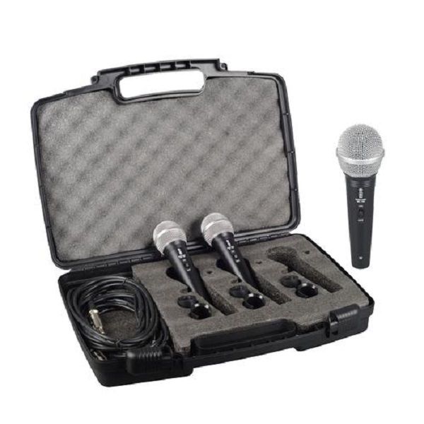 3 Pack Dynamic Cardioid Vocal &amp; Instrument Microphone (MC-100MK2)