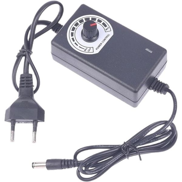 3-12V 2A Adjustable Power Adapter, Sync Rectification, for LED/Fans/Motors