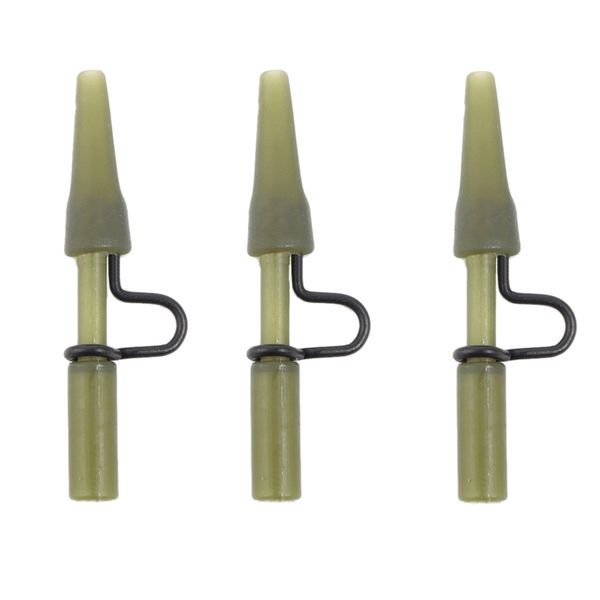 50Pcs Terminal Carp Fishing Tackle Heavy Duty Lead Clips