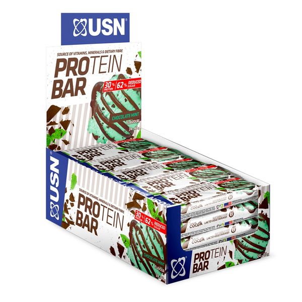 USN Pro Protein Bar Chocolate Mint 40G X 24