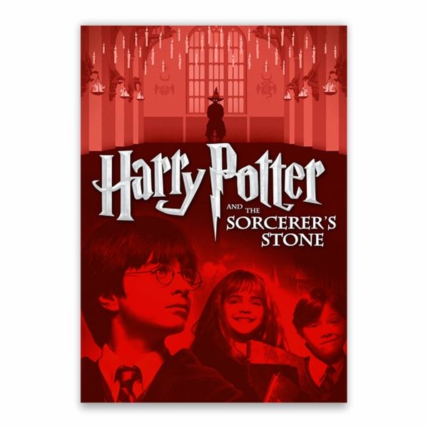 Harry Potter And The Sorcerer's Red Poster - A1
