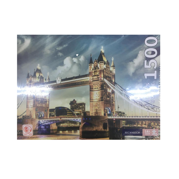1500pcs Jigsaw Puzzle - Sunset Bridge