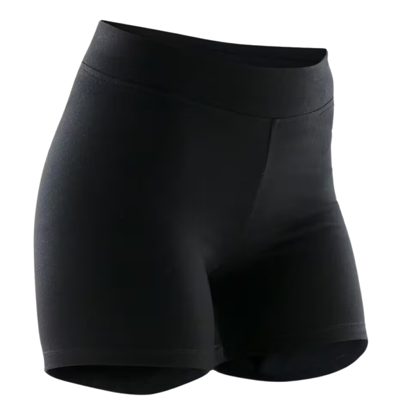 Domyos Decathlon Women's Fitness Slim-Fit Shorts 500 - Black