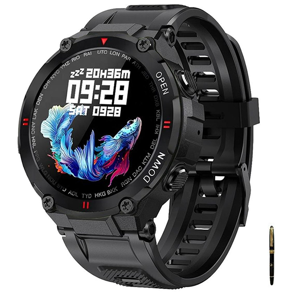 Apex Military Grade Military Smart watch (Black )