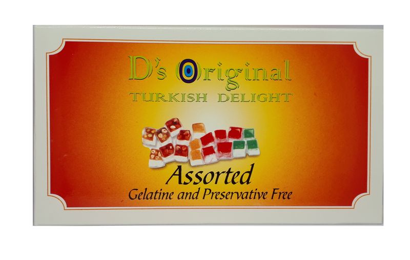 Assorted Turkish Delight 12 x 125 gr