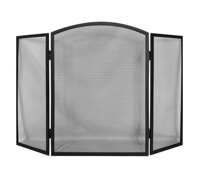 Firecreen 965 x 610 mm Mild Steel Heat Resistant Black