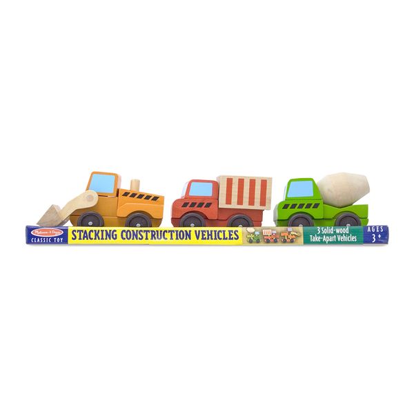 Melissa &amp; Doug Stacking Construction Vehicles