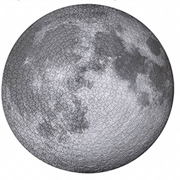 500 Piece Jigsaw Puzzles Planets Moon Toys Circular Game