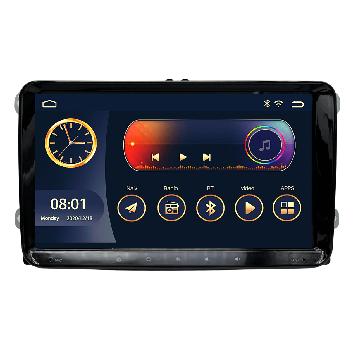 blackspider bsvw9a golf 5 6 apple carplay android auto radio