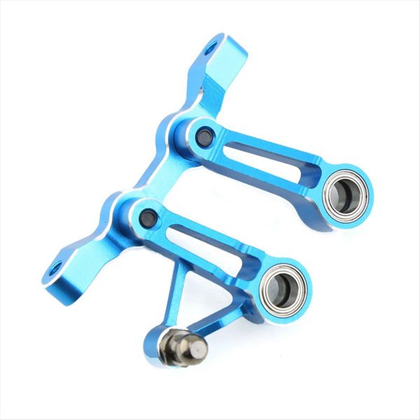 Aluminum Steering Group for Tamiya XV02 TXV2-007BU RC Car Upgrade Parts
