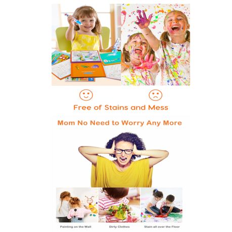 Buy Jarmelo Magic Mess-Free On The Go Water Colouring Reusable Pad
