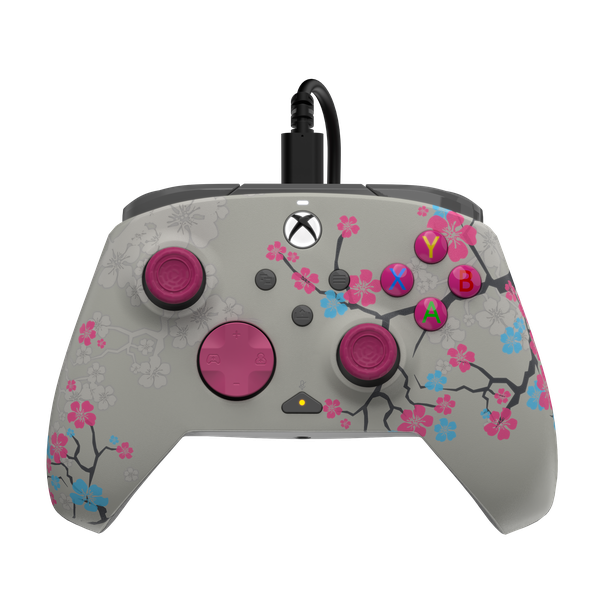 PDP Rematch GLOW Wired Controller - Xbox Series X - Cherry Blossom