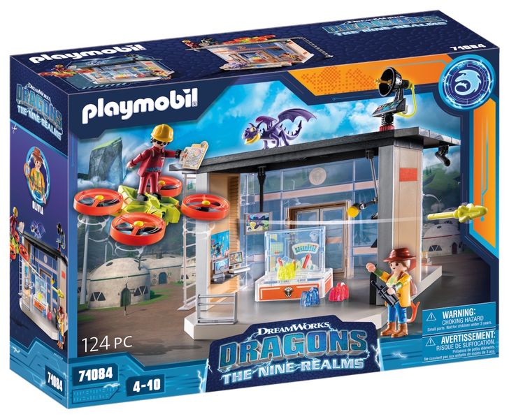 Playmobil Dragons: The Nine Realms - Icaris Lab 124 Pieces