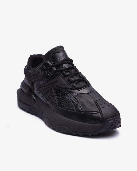 Soviet Men's Italy Black Mono Fashion Sneaker