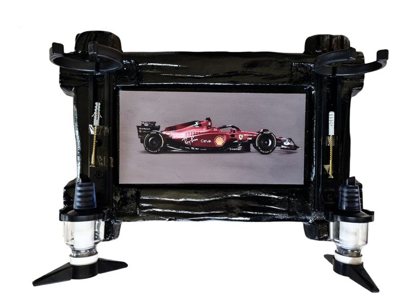 Ferrari F1 2022 - 2 Optic Liquor Dispenser - Black (119)
