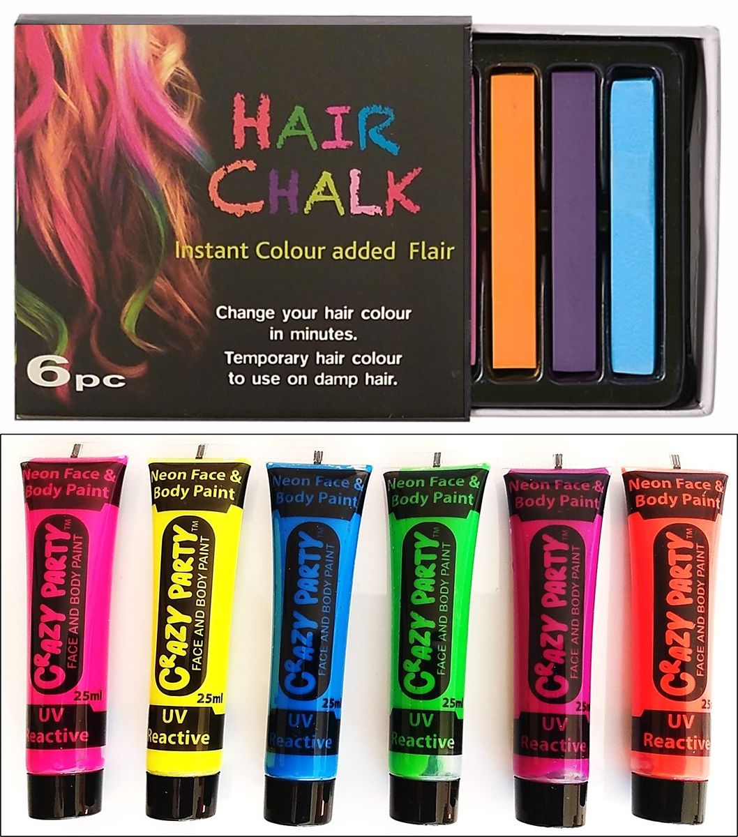 Hair Chalk and Body Paint bundle | Buy Online in South Africa 