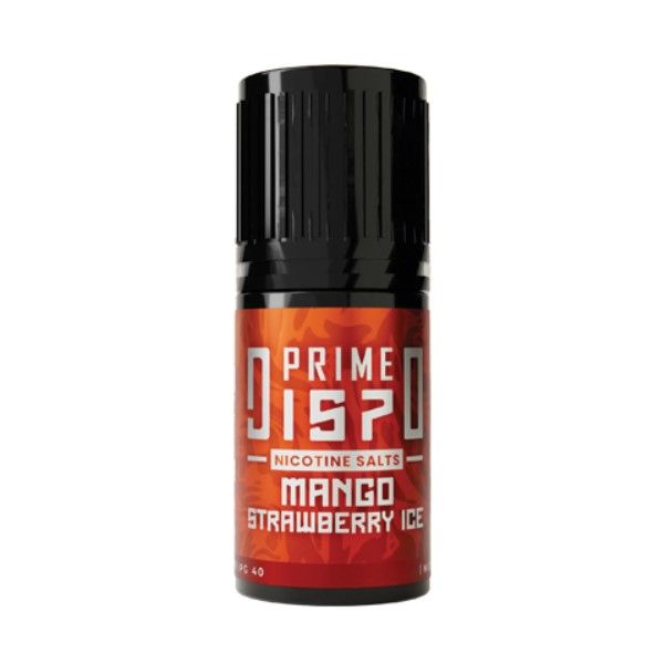 30ml Dispo Prime Salts Vape Juice - Mango Strawberry Ice - 50mg