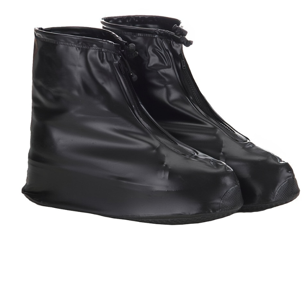 White Waterproof Shoe Covers For Rainy Days 1-Pair