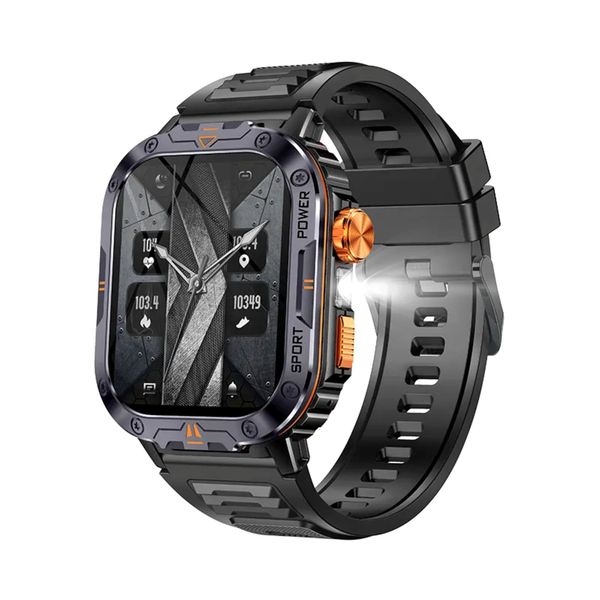 NX20 Rugged Smart Watch 4GB Memory BT Call IP68 Waterproof Outdoor