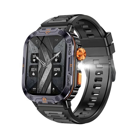 NX20 Rugged Smart Watch 4GB Memory BT Call IP68 Waterproof Outdoor Image
