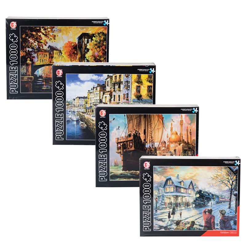 Bulk Pack x 4 Puzzle Jigsaw 1000pc Shop Today. Get it Tomorrow