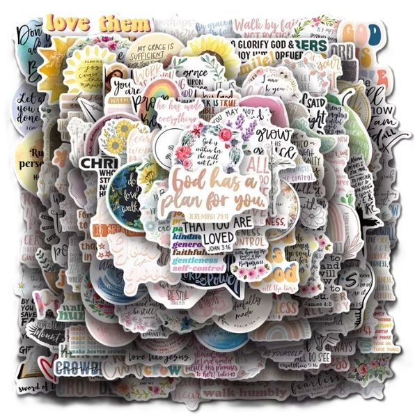 50 pieces - Bible stickers