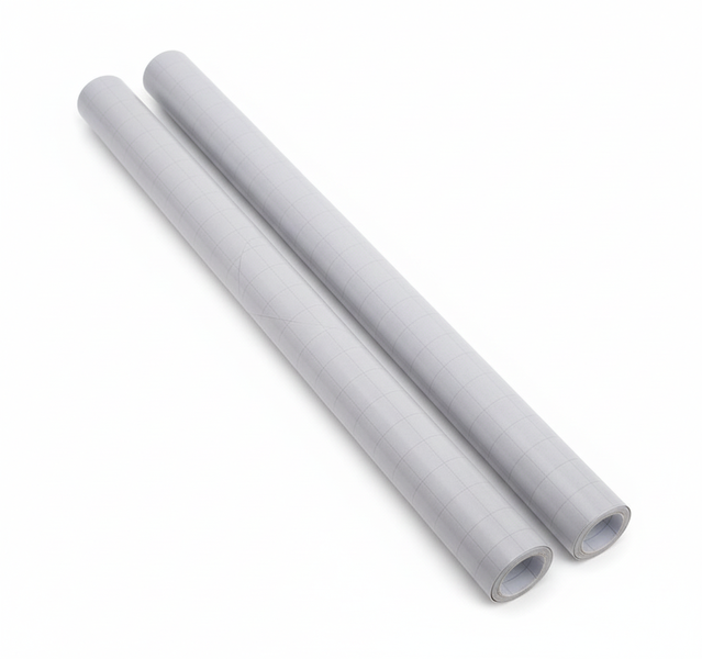 Clear Adhesive Book Cover Liner 2m - Protects Books and Documents - 2 Pack