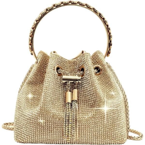 Women's Rhinestone Purse Luxury Shining Clutch Bag | Shop Today. Get it ...