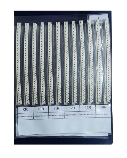 Multicomp Pro (MP003365) Resistor Kit 0R-1M, 0.25W, 1%, 1206