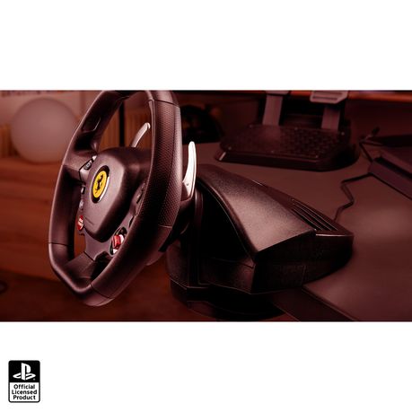 Thrustmaster T80 store Ferrari 488 GTB Edition Racing Wheel, works with pc and ps.