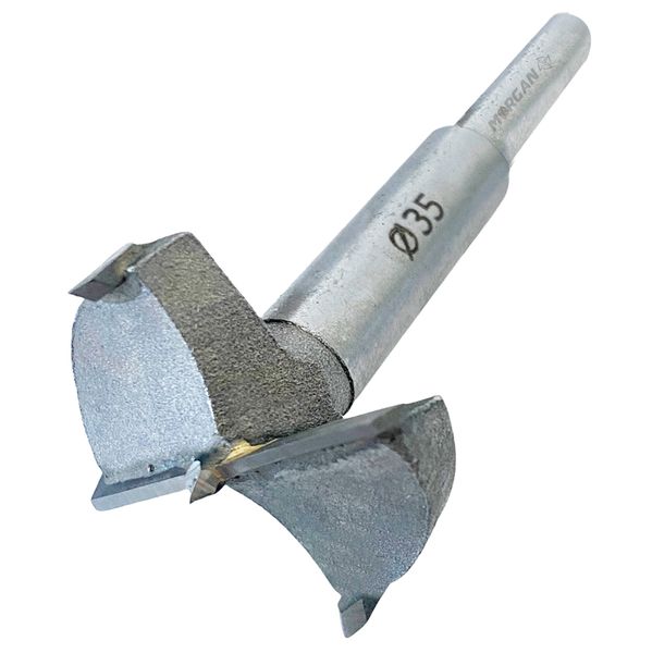 Morgan - Forstner Hinge Boring Wood Hole Saw Bit - 35mm