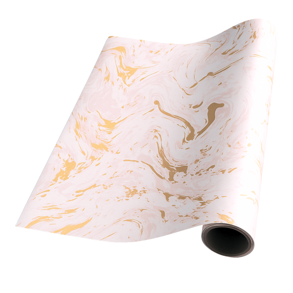 Marble Bulk Gift Wrap Roll - 50cm x 50m | Premium 65gsm Paper